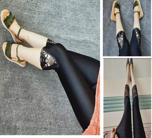 夏季七分裤高腰外穿弹力大码冰丝