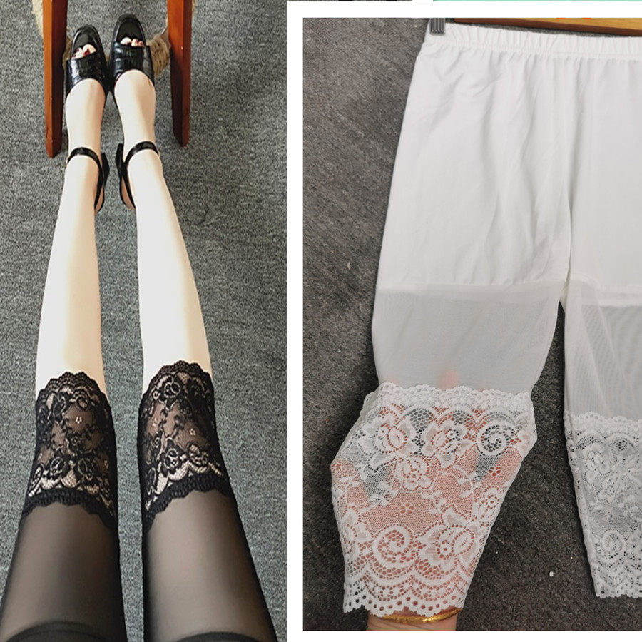安全裤防走光女夏可外穿大码五分打底裤网纱透气蕾丝保险短裤薄款,女装/女士精品,打底裤,淘宝优惠券,粉丝福利购,淘宝优惠卷