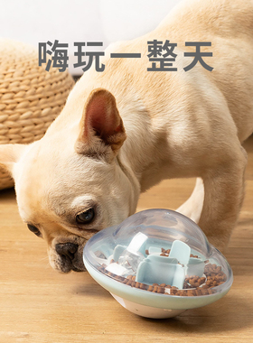 狗狗玩具不倒翁摇摇漏食碗益智解闷神器智力漏食球自己玩宠物用品