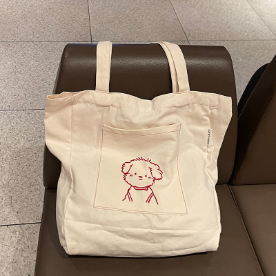 2025新款帆布包女大容量单肩包