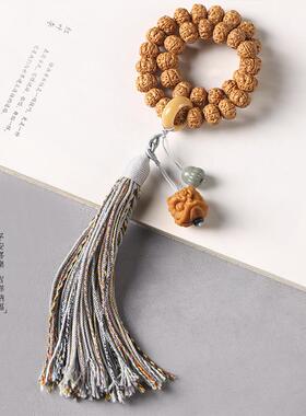 原创芭比檀香DIY瑞兽醒狮吉祥如意树神小金刚菩提原创国潮莲花手