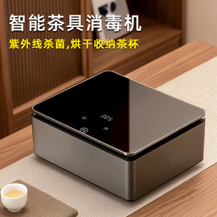 茶杯迷你消毒盒办公室小型功夫茶具杯子消毒柜台式消毒机家用专用