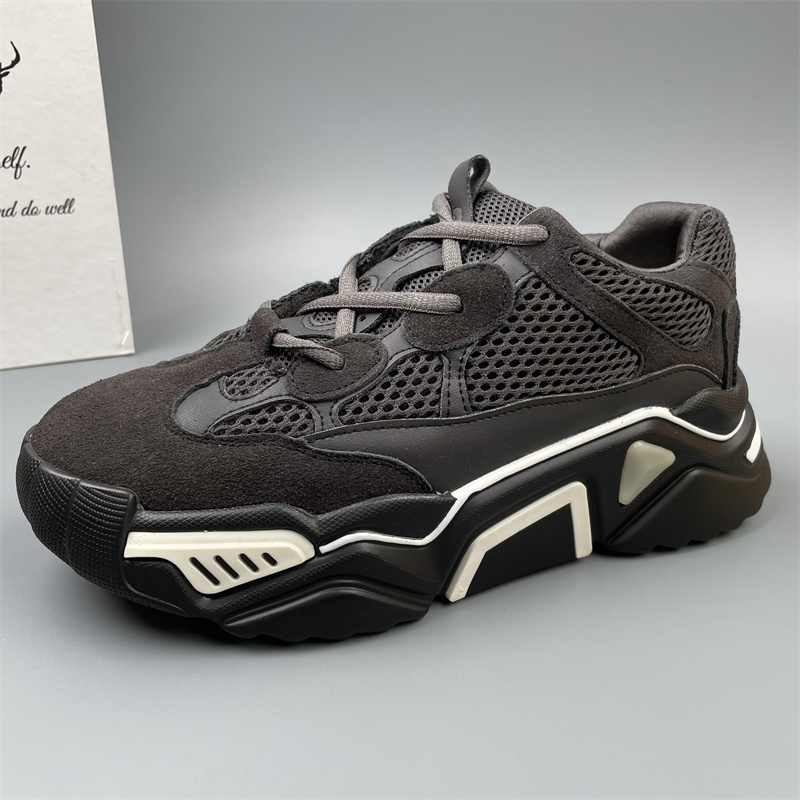 真皮老爹鞋女2025春秋新款ins