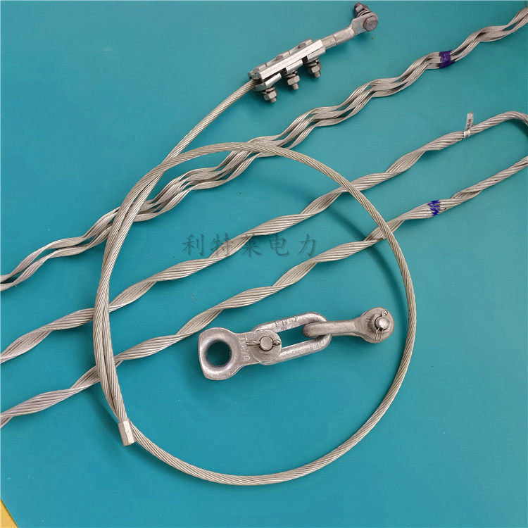 预绞式耐张线夹接头型耐张金具串 直通型耐张串 opgw光缆拉线金具