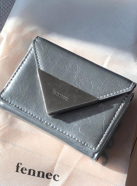 钱包女2024新款韩国fennec多功能钱包卡包一体高级感真皮小零钱包