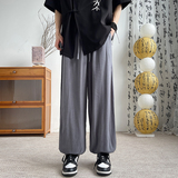 夏季新中式阔腿束脚宽松亚麻裤垂感风男裤A321-1-K936-P70，男装休闲裤，电商A321-1（原钱塘6020）