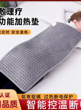 理疗加热垫热敷电热垫驱寒小电热毯发热电褥子盖垫护腰腿安全速热