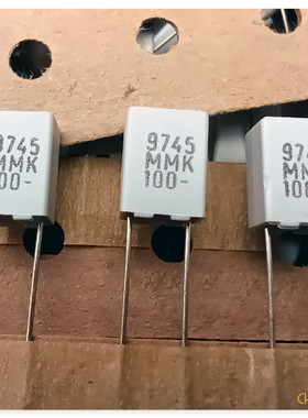 100V 224 EVOX 0.22UF 220nf 无极电容MMK音频耦合电容 白色 RIFA