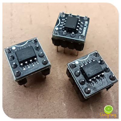 OPA627AU单运放转双运放直插