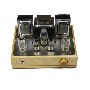 无噪音小300B超线性木箱 12Wx2电子管功放HIFI胆机 青柠FU50 6J8P