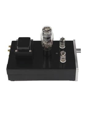 电子管耳放 无噪音6N3 6N5P 5670 6080 E2W耳机放大器 银黑色