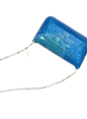 100V334K 330nF 脚距18mm 日本东京电子TE MKP薄膜电容 蓝色 耦合