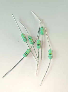 1W 100K  UniOHM 碳膜精密铜脚电阻 5% 响胆机发烧电阻