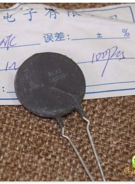 热敏电阻 SL32-1R030 NTC 1欧 30A 直径30mm  黑色