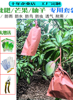 芒果防鸟套袋双层防雨水柚子枇杷
