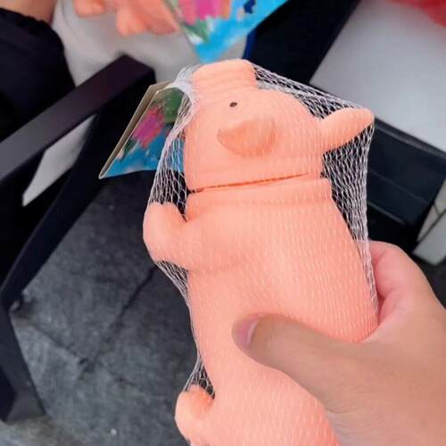 惨叫猪玩具大号尖发声解