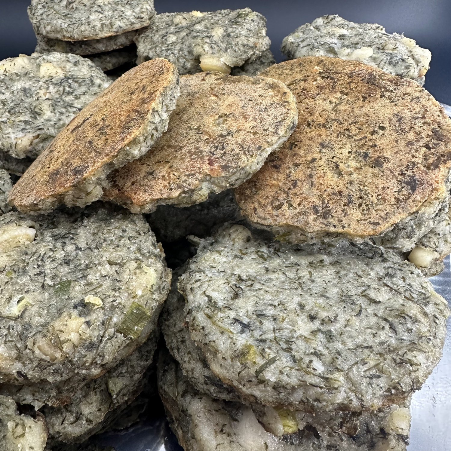 蒿子粑粑安徽霍山特产六安农家腊肉蒿子粑传统野菜小吃饼10个