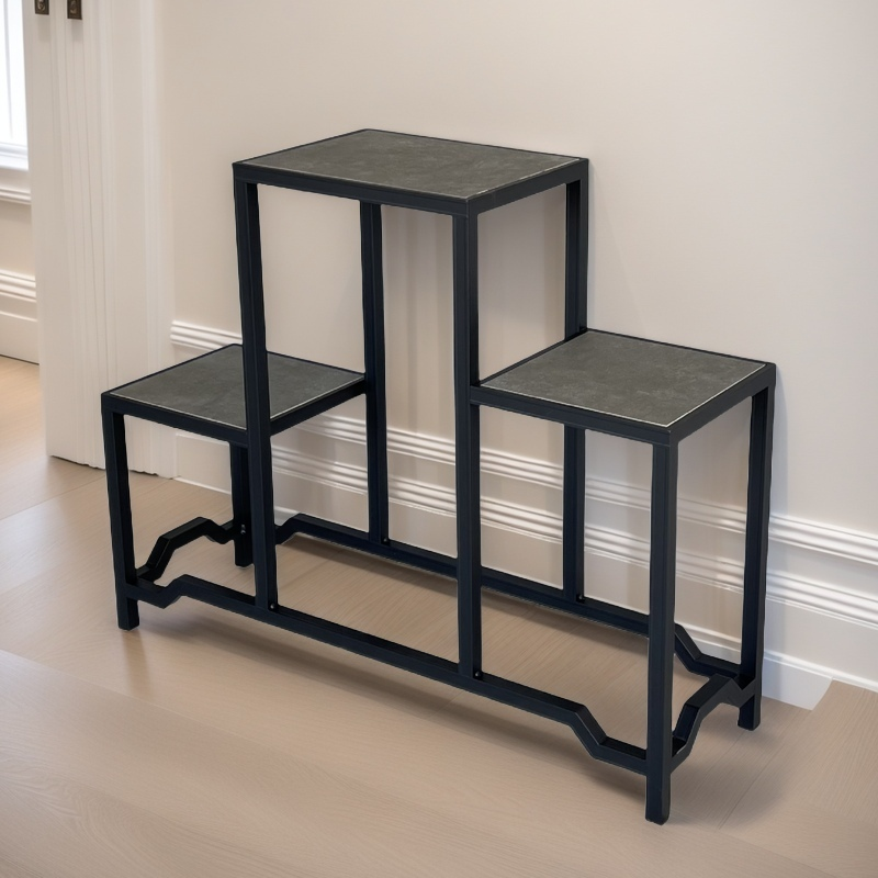 天和伟新中式铝合金盆景架不生锈