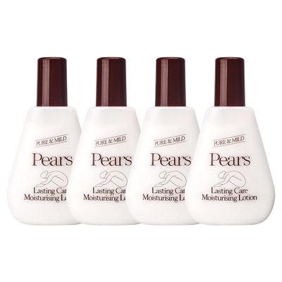 万宁梨牌保湿润肤露乳液Pears滋润舒缓补水身体乳200ml*4瓶