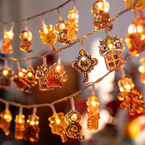 新年小彩灯过年阳台挂饰闪灯