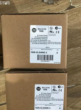 非实 1606-XLS480E-3 AC/DC性能电源24-28VDC 1606XLS480E3