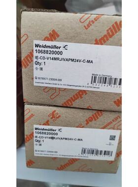 魏德米勒1068820000 IE-CD-V14MRJVAPM24V-C-MA