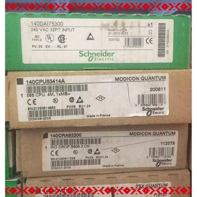 Schneider 140CPU53414A 140系列控制器，未 封