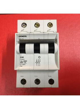【致富机电】SIEMENS/ 5SX23 C40 3P 40A微型断路器