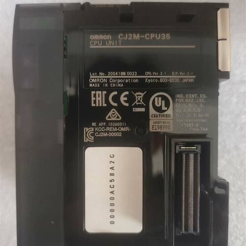 (请)OMRON CJ2M-CPU35 实物拍摄 功