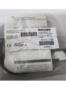 现货巴鲁夫balluff光电开关BOS012ABOS5K-RS-RH12-S75