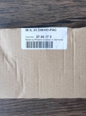 原装未 封 菲尼克斯 IB IL24 DI8/HD-PAC 模块 2700173