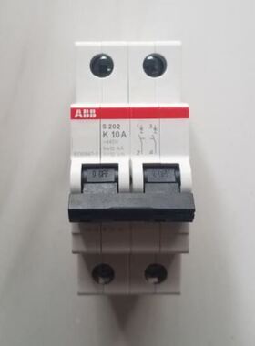 原装ABB微型断路器 S202-K10 2P 10A