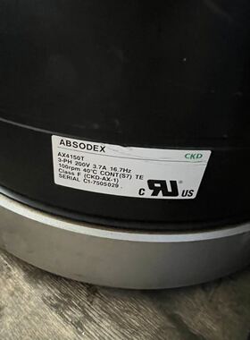 【致富机电】高精度大型 CKD转盘DD马达，驱动型号AX9000TH-