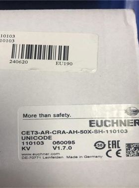 EUCHNER安士能 120136 RGBF04X12-732L-MC2409 安全开关