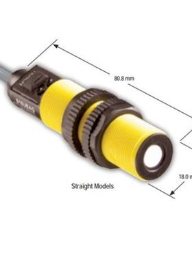 BANNER邦纳S18UUAQ超声波传感器,液位物料传感器,测距传