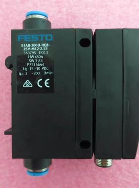 FESTO 流量传感器SFAB-200U-HQ8-2SV-M12 565394