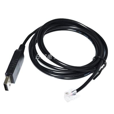 RJ11转USB 6P4C DELTA台达 VFD-M 变频器 电机驱动器 RS485通