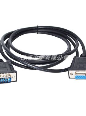 DB9 9孔转9针 信捷TP OP屏和LG PLC多功能口CNET通讯线OP-LG-