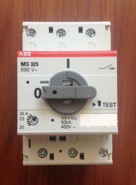原装ABB电动机起动器 MS325-25 （20 - 25A）