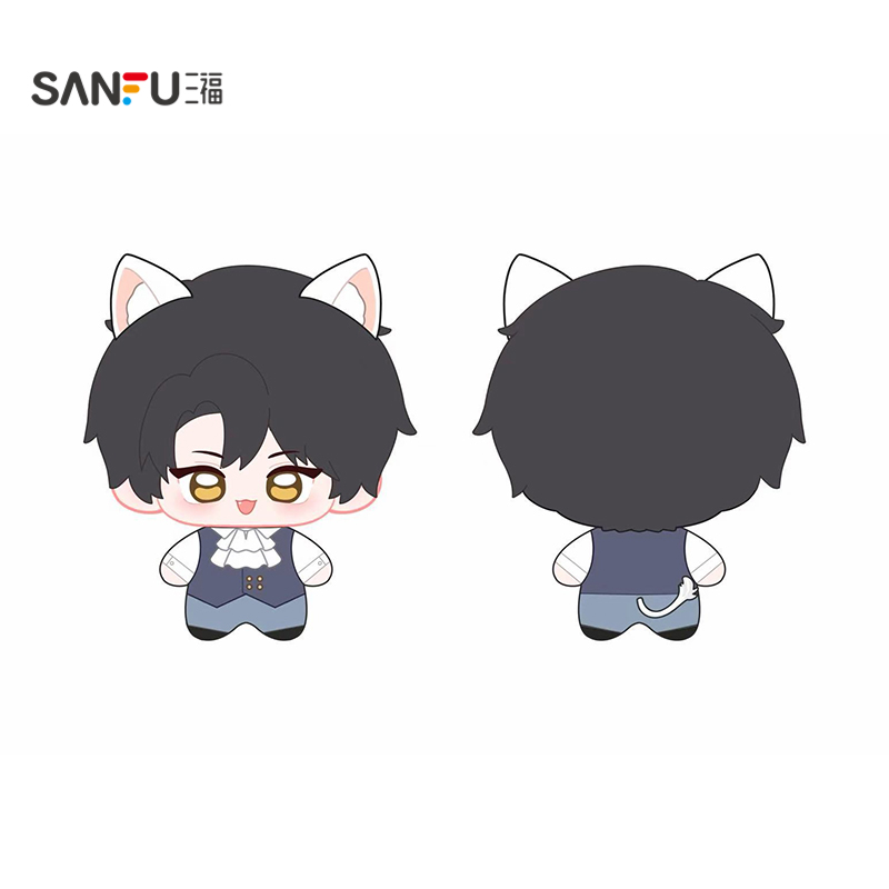 三福人鱼陷落假日毛绒挂件 二次元IP衍生品潮玩谷子周边511121