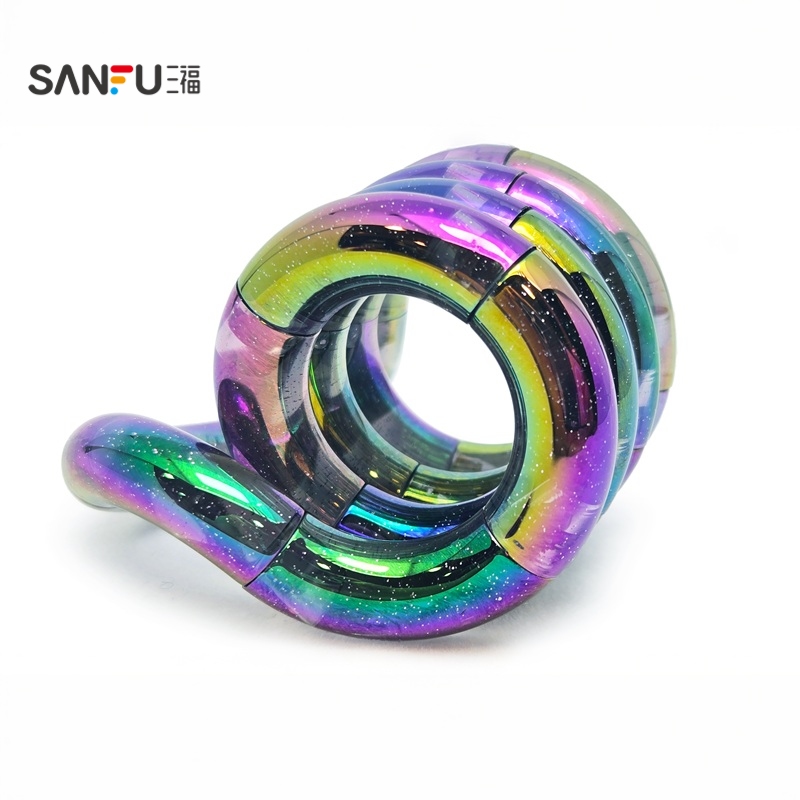 三福tangle扭扭乐捏捏 趣味角色互动潮玩周边发泄玩具514287