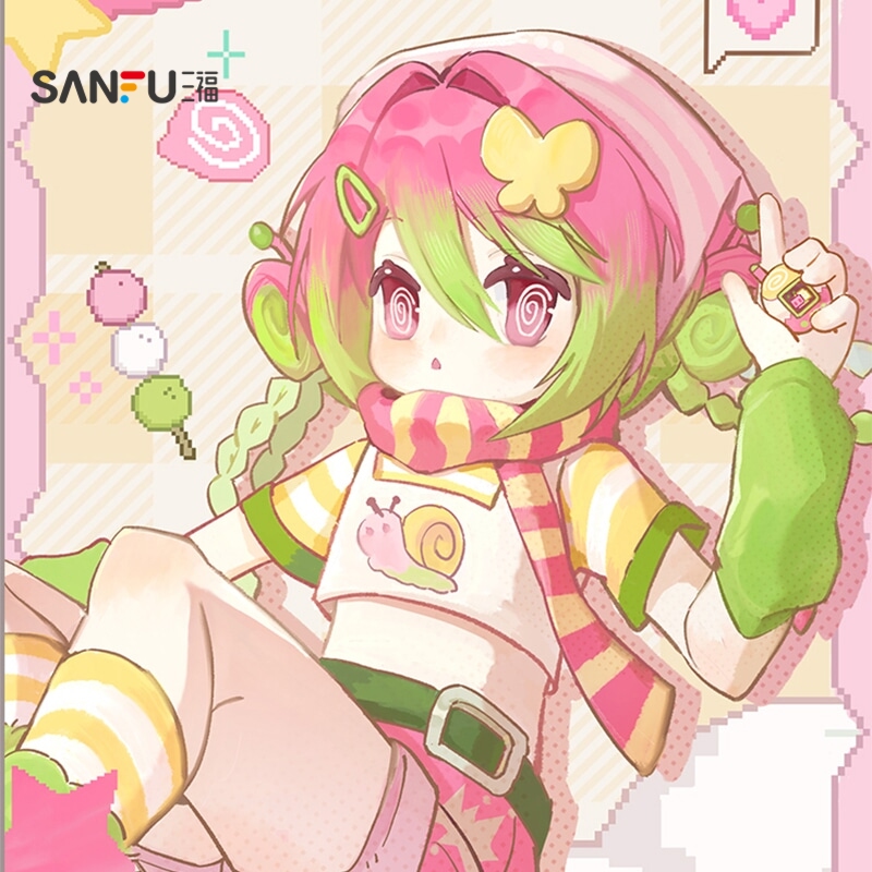 三福流行PVC盲盒自由主张BJD  506961