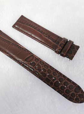 KINGTIS精铁时牌原装K2024M真皮手表带20mm黑色棕色手表带2024带