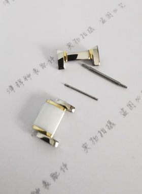 ROSDN劳士顿手表带配件2080L女白色陶瓷手表链加长节表扣原装