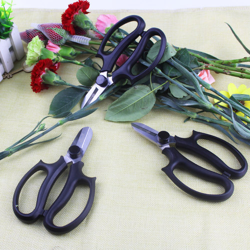 进口SK5钢手柄花艺剪刀定制