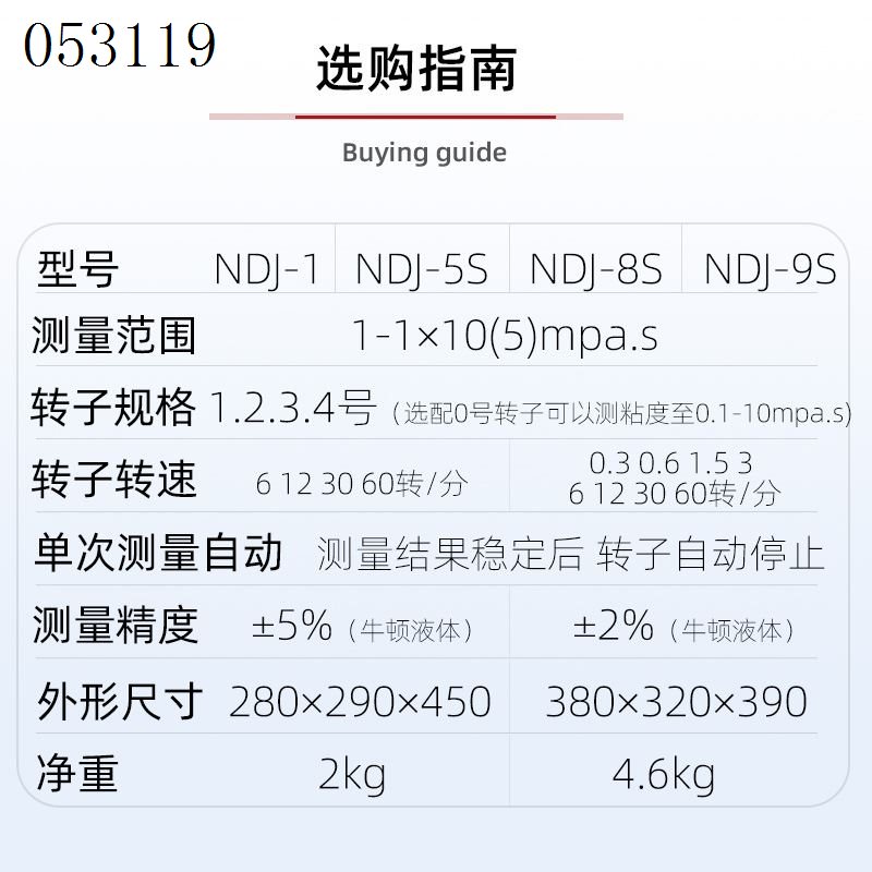 询价NDJ-1/5S/8S/9S油漆/胶水液体粘度检测试仪数显式旋转粘