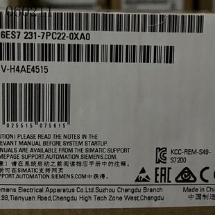 询价6ED7231 全新 0XA06ED72317PC220XA0正品 7PC22