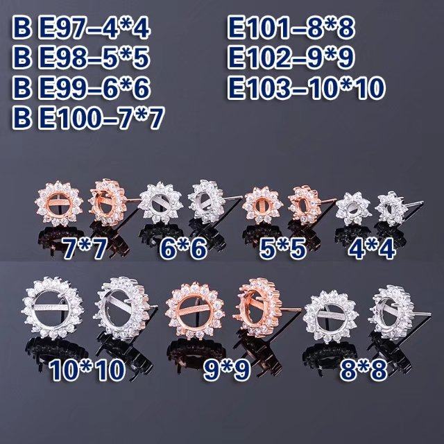 925银耳钉耳坠 空托银现托来石定制代宝石加工镶嵌一物一证,饰品/流行首饰/时尚饰品新,项坠/吊坠,淘宝优惠券,粉丝福利购,淘宝优惠卷