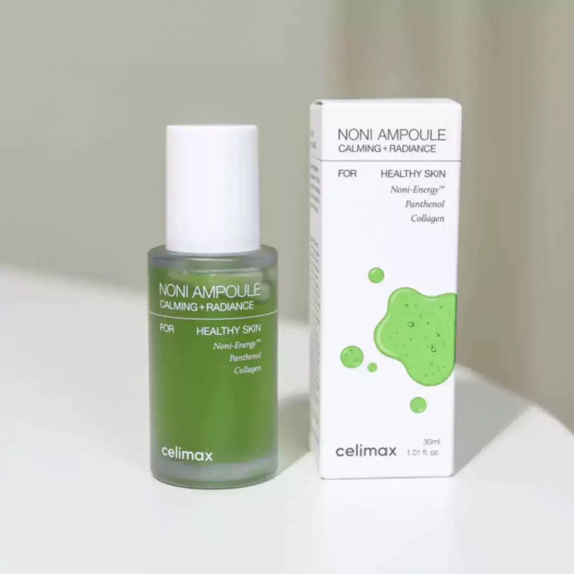 韩国celimax娴丽美诗诺丽果能量焕亮精华NONI AMPOULECALMING30ml