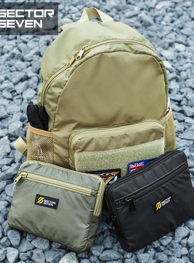 第七区 河马战术折叠双肩包男女户外通勤轻便应急便携军迷皮肤包